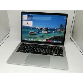 【中古】Apple MacBook Air 13インチ M1(CPU:8C/GPU:7C) 8GB/256GB シルバー MGN93J/A (M1・2020)【宇田川】保証期間１ヶ月【ランクB】