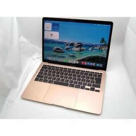 【中古】Apple MacBook Air 13インチ M1(CPU:8C/GPU:8C) 8GB/512GB ゴールド MGNE3J/A (M1・2020)【秋葉2号】保証期間１ヶ月【ランクA】