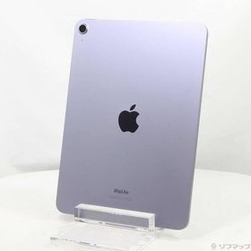 〔中古〕Apple(アップル) iPad Air 第5世代 64GB パープル MME23J／A Wi-Fi〔269-ud〕