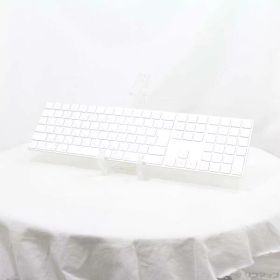 【中古】Apple(アップル) Magic Keyboard (テンキー付き) MQ052J／A シルバー 【258-ud】