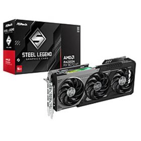 〔中古〕ASRock(アスロック) AMD Radeon RX 9070 XT Steel Legend Dark 16GB〔305-ud〕