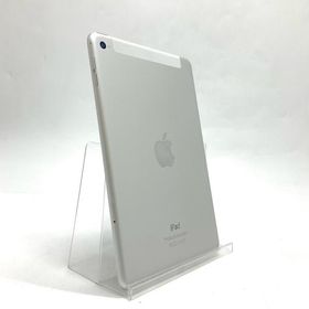 【全額返金保証】【最速発送】Apple iPad mini 7.9インチ 第4世代 128GB シルバー WiFi+Cellular au 白ロム 動作確認済