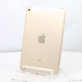 〔中古〕Apple(アップル) iPad mini 4 32GB ゴールド MNWG2J／A SIMフリー〔258-ud〕
