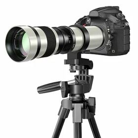 Lightdow 対応ニコンfor Nikkor 望遠レンズ 420-800mm F/8.3 望遠ズームレンズ + F-マウント対応ニコンD5500 D3300 D3200 D5300 D3400 D7200 D750 D3500 D7500 D50