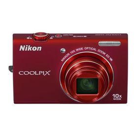 Nikon デジタルカメラ COOLPIX (クールピクス) S6200 ブリリアントレッド S6200RD