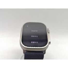 【中古】Apple Apple Watch Ultra2 49mm Cellular チタニウムケース/インディゴアルパインループ(L) MREW3J/A【熊本】保証期間１ヶ月【ランクB】