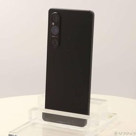 〔中古〕SONY(ソニー) Xperia 1 V 256GB ブラック SOG10 au SIMフリー〔258-ud〕