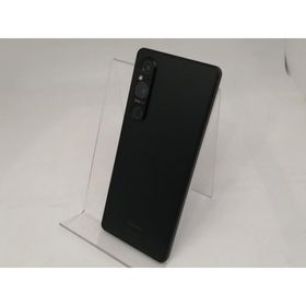 【中古】SONY docomo 【SIMフリー】 Xperia 1 V ブラック 12GB 256GB SO-51D【川崎】保証期間１ヶ月【ランクB】