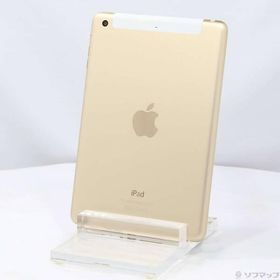 〔中古〕Apple(アップル) iPad mini 3 64GB ゴールド MGYN2J／A docomo〔344-ud〕