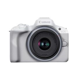 Canon ミラーレス一眼カメラ EOS R50 標準ズームレンズキット(RF-S18-45) ホワイト/APS-C/約376g EOSR50WH-1