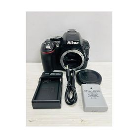Nikon デジタル一眼レフカメラ D5300 ブラック 2400万画素 3.2型液晶 D5300BK