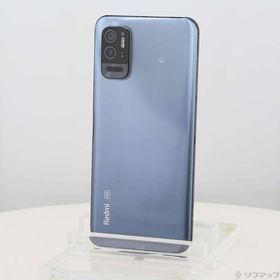 〔中古〕Xiaomi(シャオミ) Redmi Note 10T 64GB アジュールブラック REDMINOTE10T／AB SIMフリー〔349-ud〕