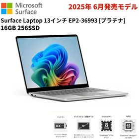 ★激安1円スタート★サーフェスSurface Laptop 13インチ EP2-36993プラチナ★新品未使用品2025年6月最新モデル★送料無料★学生さん
