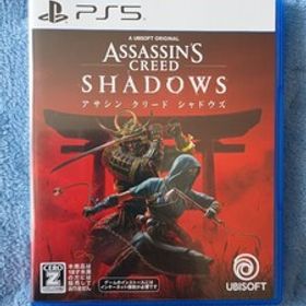 新品購入盤面傷無 PS5 アサシン クリード シャドウズ ASSASSIN'S CREED SHADOWS 動作確認済
