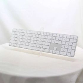 ソフマップ 〔中古品〕 Appleシリコン搭載Macモデル用Touch ID搭載Magic Keyboard 英語 MXK73LL／A ホワイト【198】