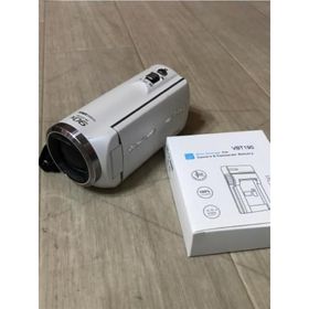 パナソニック HDビデオカメラ V480MS 32GB 高倍率90倍ズーム ホワイト HC-V480MS-W