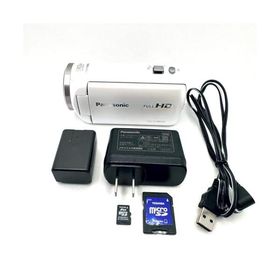 パナソニック HDビデオカメラ V480MS 32GB 高倍率90倍ズーム ホワイト HC-V480MS-W