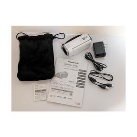 パナソニック HDビデオカメラ V480MS 32GB 高倍率90倍ズーム ホワイト HC-V480MS-W