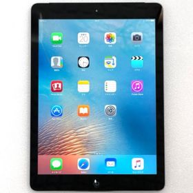 iPad Air 第1世代 Wi-Fi + Cellular スペースグレイ 32GB / A1475 / au版 白ロム