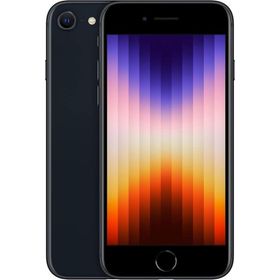 【美品・Bランク】電池100％ SIMフリー Apple iPhone SE (第3世代) 64GB ミッドナイト