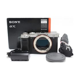 SONY(ソニー) フルサイズ ミラーレス一眼カメラ α7C ボディ(レンズなし) シルバー ILCE-7C S