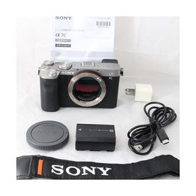 SONY(ソニー) フルサイズ ミラーレス一眼カメラ α7C ボディ(レンズなし) シルバー ILCE-7C S