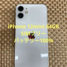 iPhone 12mini 64GBホワイトSIMフリー【5521】