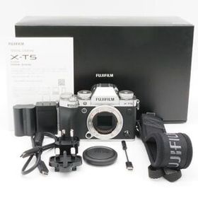 多言語対応 元箱 4324回 ■ほぼ新品■ FUJIFILM (富士フイルム) X-T5 ボディ シルバー #40004