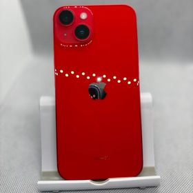 ○ハピネスネット SIMフリー iPhone14 256GB レッド バッテリー82%