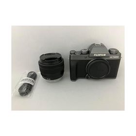 富士フイルム(FUJIFILM) ミラーレス一眼カメラ X-T200レンズキット ダークシルバー X-T200LK-DS