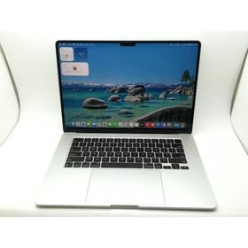 【中古】Apple MacBook Air 15インチ CTO (M3,2024) シルバー M3(CPU:8C/GPU:10C)/16G/512G【新橋】保証期間１ヶ月【ランクB】
