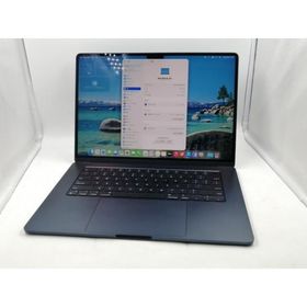 【中古】Apple MacBook Air 15インチ CTO (M3,2024) ミッドナイト M3(CPU:8C/GPU:10C)/16G/256G【千葉】保証期間１ヶ月【ランクA】