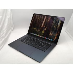 【中古】Apple MacBook Air 15インチ CTO (M3,2024) ミッドナイト M3(CPU:8C/GPU:10C)/16G/2T【ECセンター】保証期間１ヶ月【ランクA】