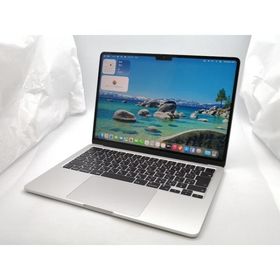 【中古】Apple MacBook Air 13インチ CTO (M3,2024) シルバー M3(CPU:8C/GPU:10C)/16G/256G【ECセンター】保証期間１ヶ月【ランクA】