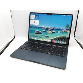 【中古】Apple MacBook Air 13インチ CTO (M3,2024) ミッドナイト M3(CPU:8C/GPU:8C)/16G/256G【立川フロム中武】保証期間１ヶ月【ランクA】