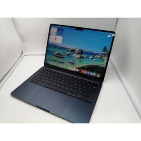 【中古】Apple MacBook Air 13インチ CTO (M3,2024) ミッドナイト M3(CPU:8C/GPU:8C)/16G/256G【札幌】保証期間１ヶ月【ランクA】