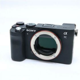 【中古】 《良品》 SONY α7C ボディ ILCE-7C ブラック 【SDスロットファインダーカバー露出補正ダイヤル部品交換/各部点検済】 [ デジタルカメラ ]
