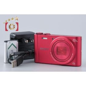 【中古】SONY ソニー Cyber-shot DSC-WX300 レッド コンパクトデジタルカメラ 多言語対応