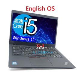 English OS Laptop Windows11 Microsoft Office 2024 Included, Lenovo X390 Core i5-8265U, 8GB, 128GB SSD, Inbuilt Camera, Wi-fi 13.3 inch