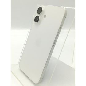 【中古】Apple 国内版 【SIMフリー】 iPhone 16 128GB ホワイト MYDR3J/A【秋葉4号】保証期間１ヶ月【ランクB】