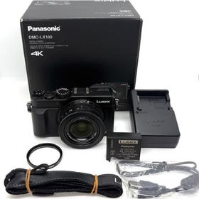 パナソニック コンパクトデジタルカメラ ルミックス LX100 4/3型センサー搭載 4K動画対応 ブラック DMC-LX100-K