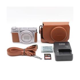 Canon コンパクトデジタルカメラ PowerShot G9 X Mark II シルバー 1.0型センサー/F2.0レンズ/光学3倍ズーム PSG9XMARKIISL