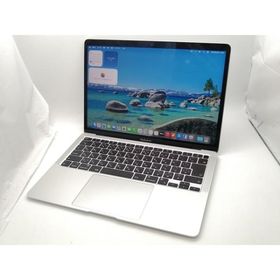 【中古】Apple MacBook Air 13インチ M1(CPU:8C/GPU:8C) 8GB/512GB シルバー MGNA3J/A (M1・2020)【大須2】保証期間１ヶ月【ランクB】