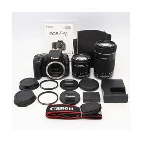 Canon デジタル一眼レフカメラ EOS Kiss X9 ブラック ダブルズームキット EF-S18-55mm/EF-S55-250mm付属 EOSKISSX9BK-WKIT