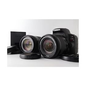 Canon デジタル一眼レフカメラ EOS Kiss X9 ブラック ダブルズームキット EF-S18-55mm/EF-S55-250mm付属 EOSKISSX9BK-WKIT