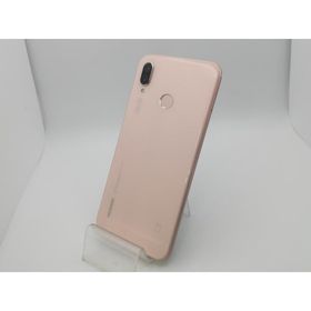 【中古】Huawei 国内版 【SIMフリー】 HUAWEI P20 lite サクラピンク 4GB 32GB ANE-LX2J【新橋烏森通り】保証期間１ヶ月【ランクC】