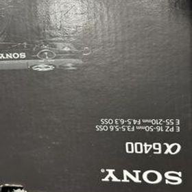 コンパクトデジタルカメラ SONY α6400 ミラーレスカメラ 26022702