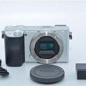 524★美品・ショット数336回★SONY(ソニー) ミラーレス一眼カメラ α6400 ボディ シルバー ILCE-6400 S