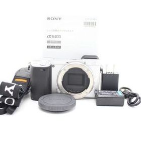 ショット数5952！■ほぼ新品■ SONY ソニー ミラーレス一眼カメラ α6400 ボディ シルバー ILCE-6400 S ♯10804