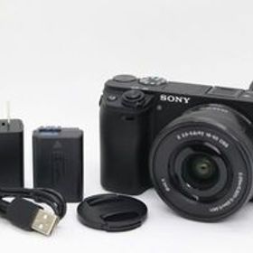 ■AA+/シャッター枚数1,423枚■ソニー SONY α6400 ボディ ＋ 16-50mm F3.5-5.6 PZ ILCE-6400L パワーズームレンズキット #Z6753